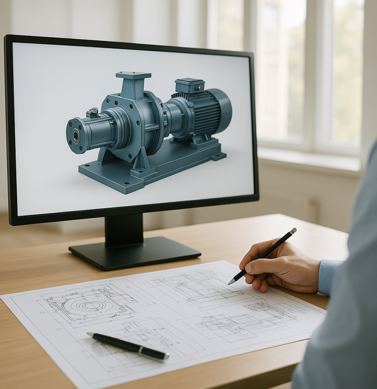 Maschinenbau Vision- Projektmanagement