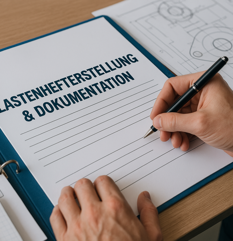 Maschinenbau Vision- Dokumentation und Lastenheft